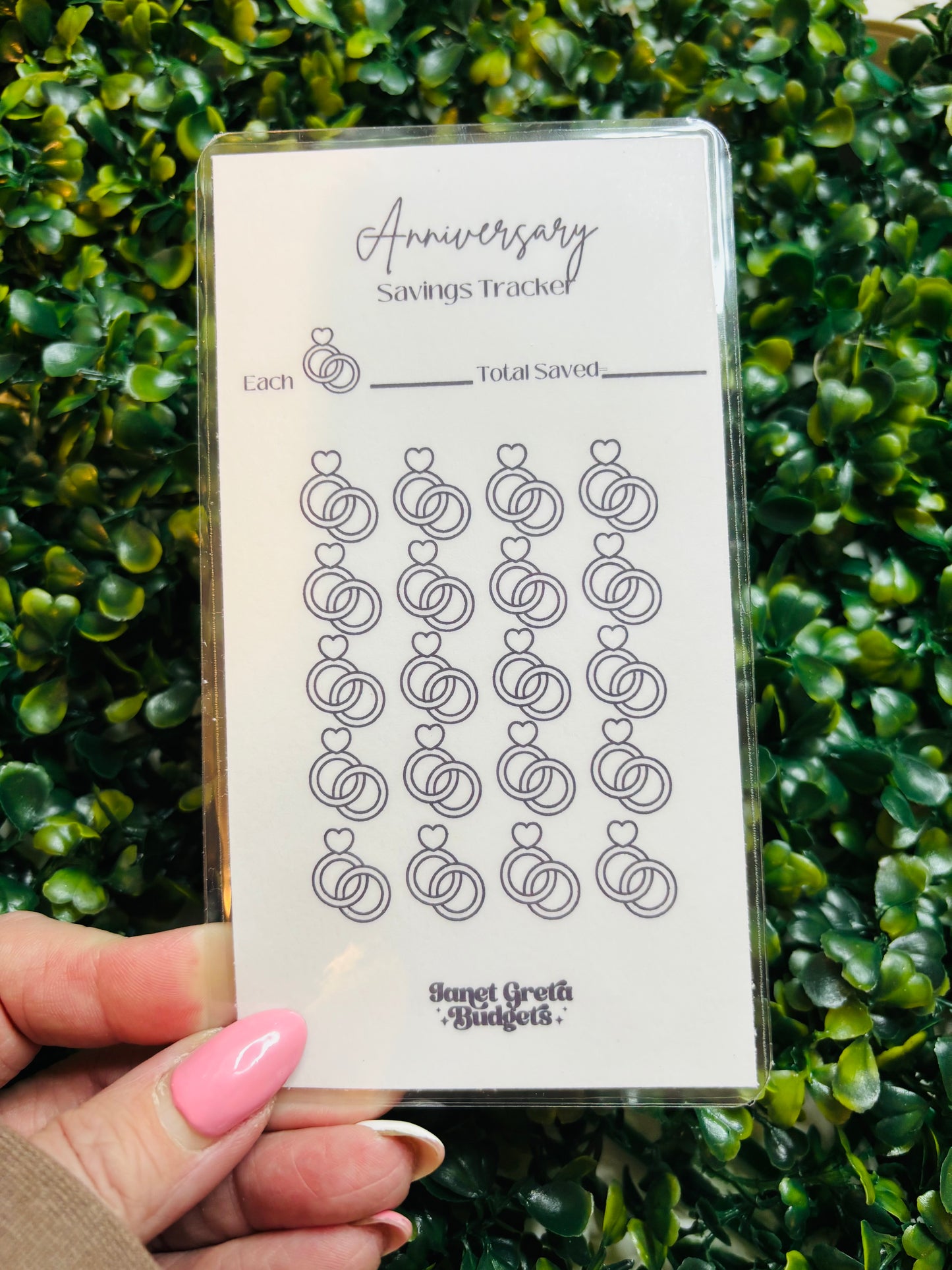 Anniversary Savings Tracker