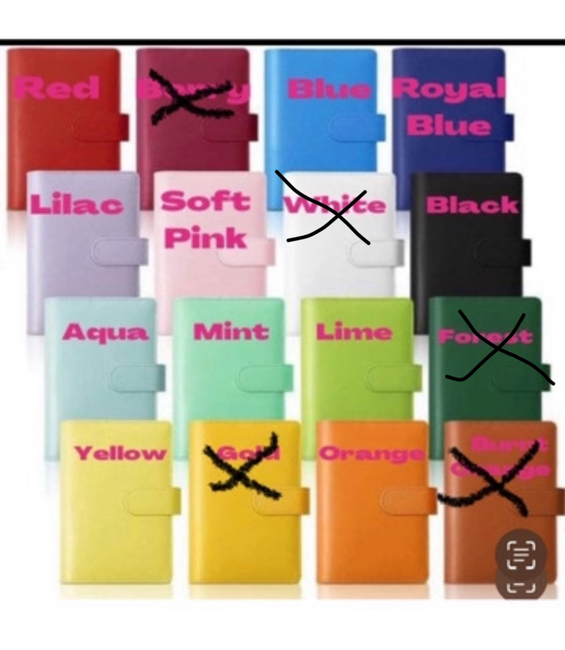 Roll Over Challenge Binder