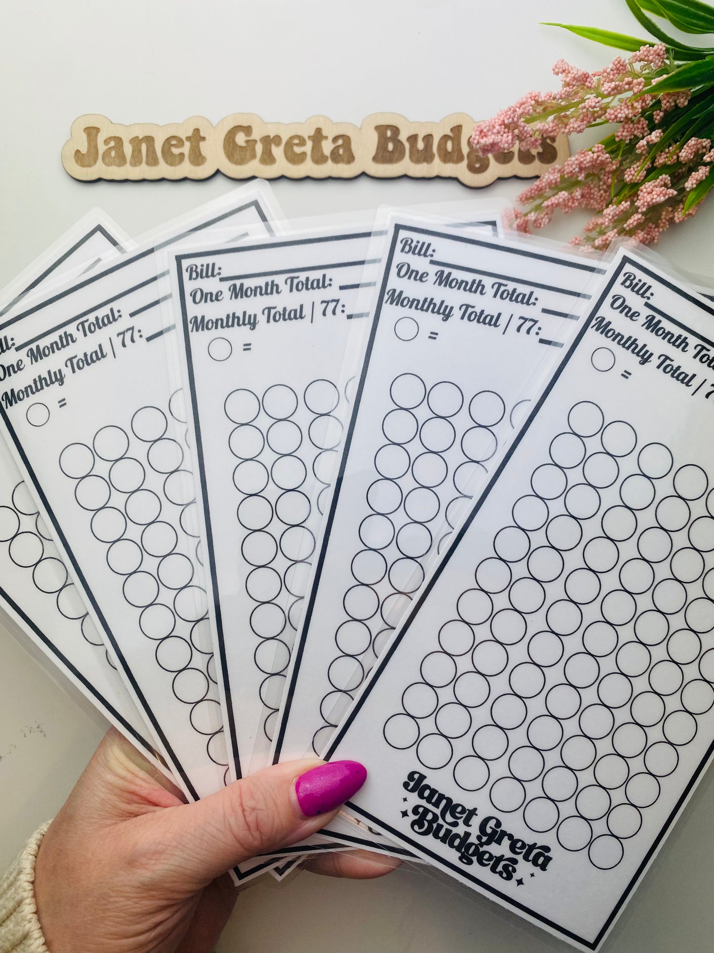 Month Ahead trackers ONLY!