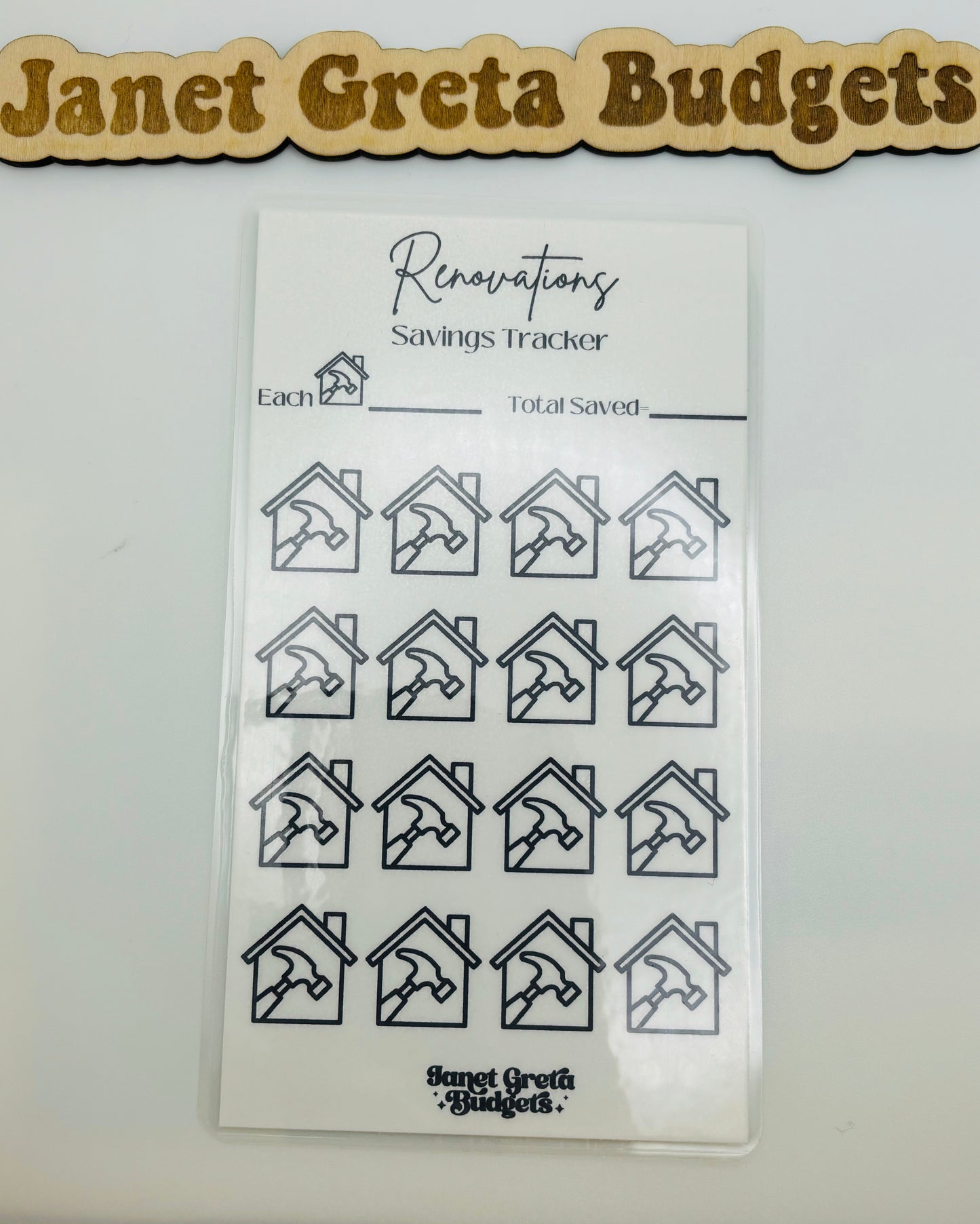 Renovations Savings Tracker