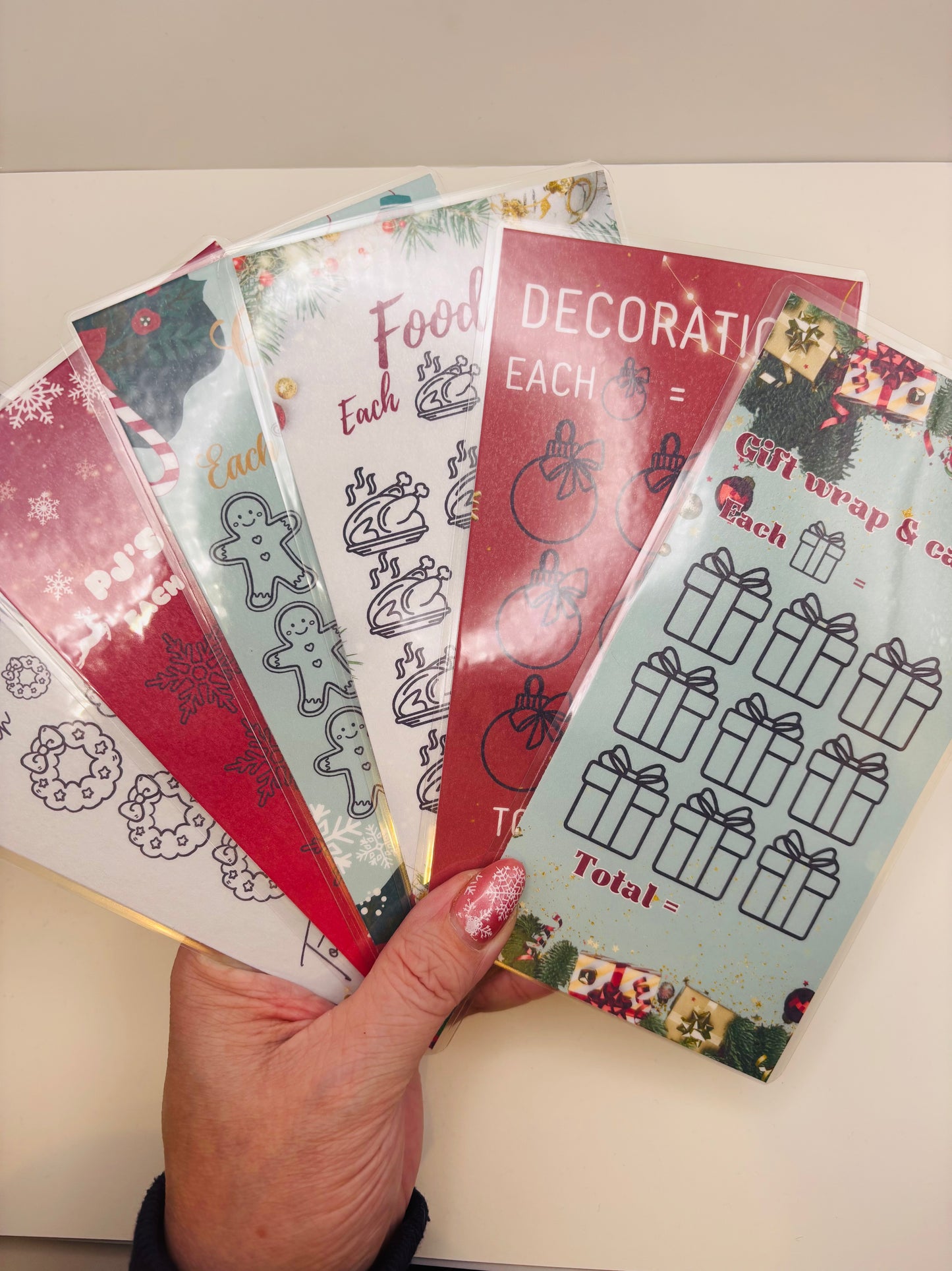 Christmas Savings TRACKERS AND ENVELOPES ONLY