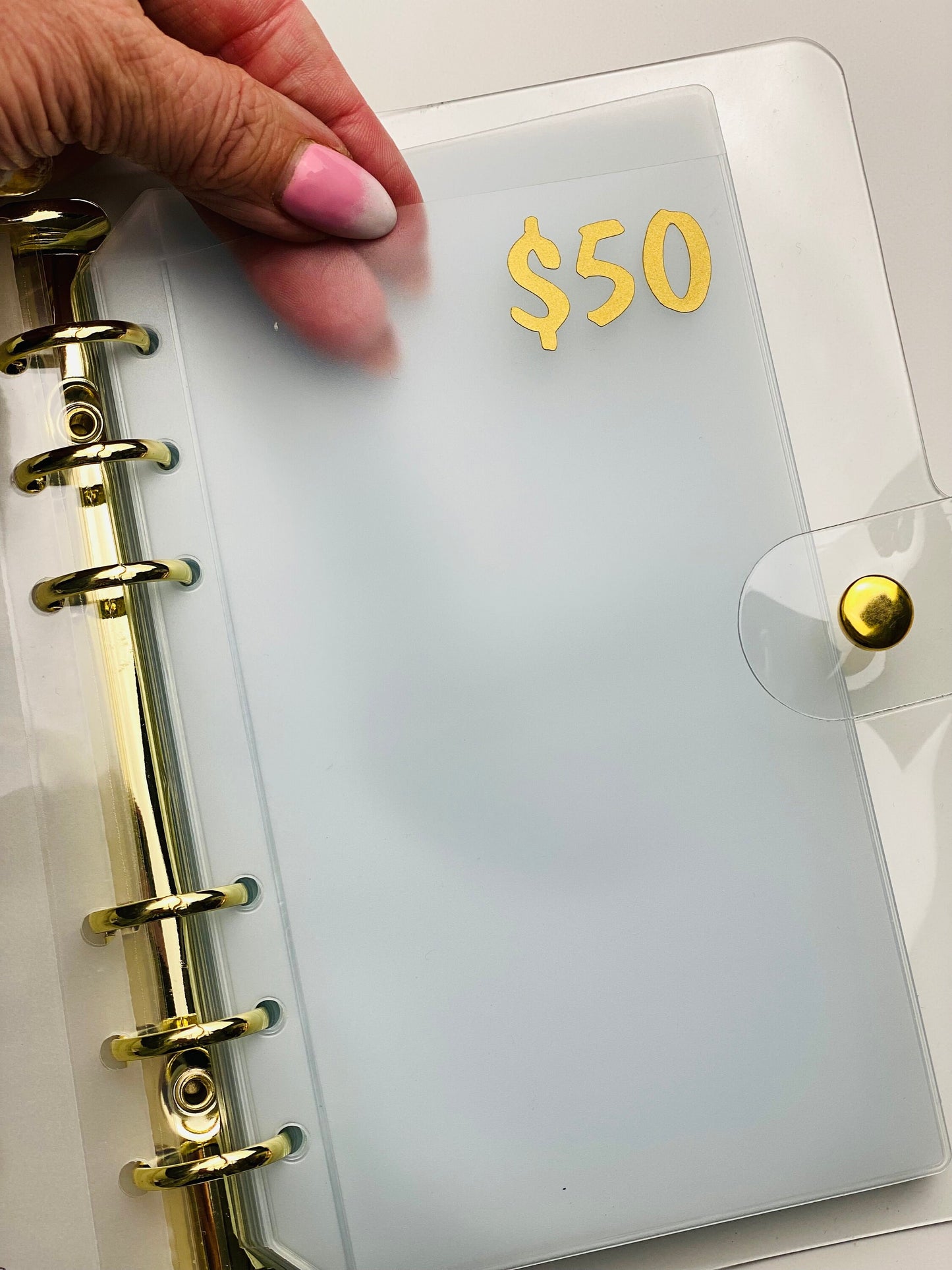 Minimalist A6 Savings Challenge Binder | Savings challenge | Cash budget | Budget | Saving Binder | Cash Stuffing | Cash Envelope