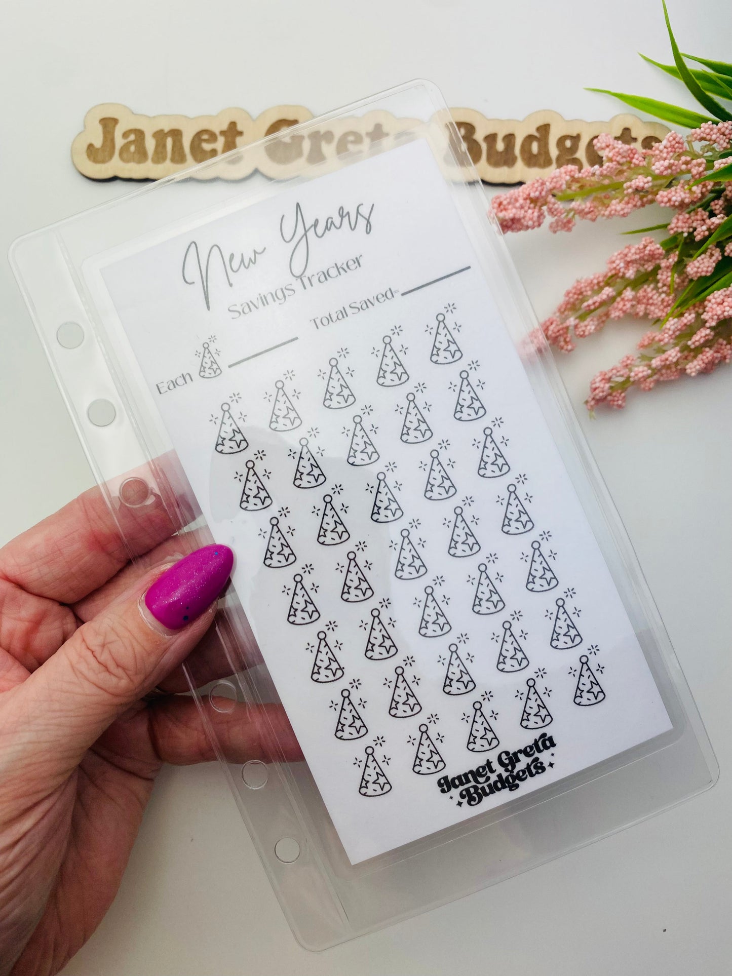 Janet Greta Budgets Savings Tracker