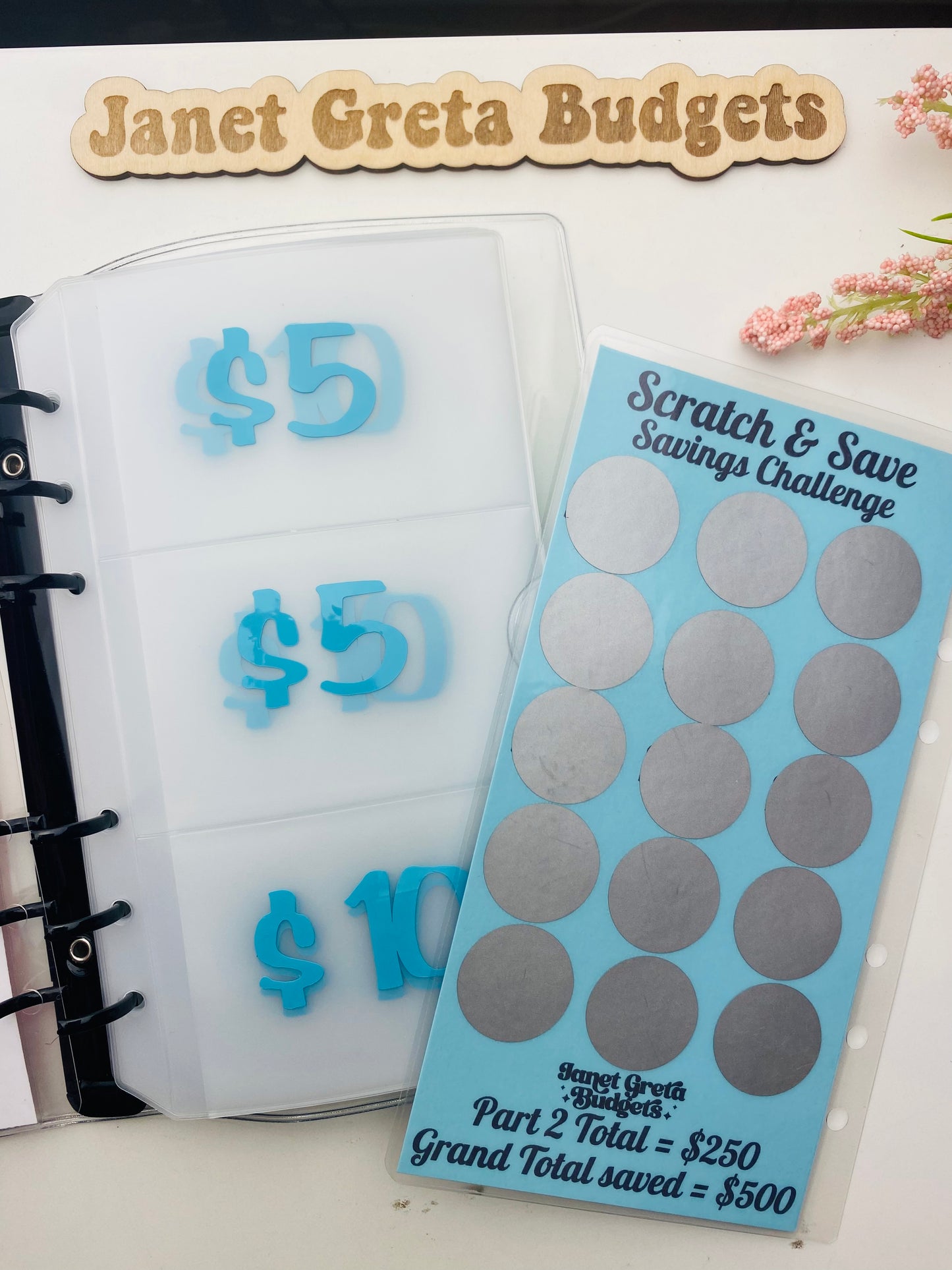 Summer Scratch & Save Binder