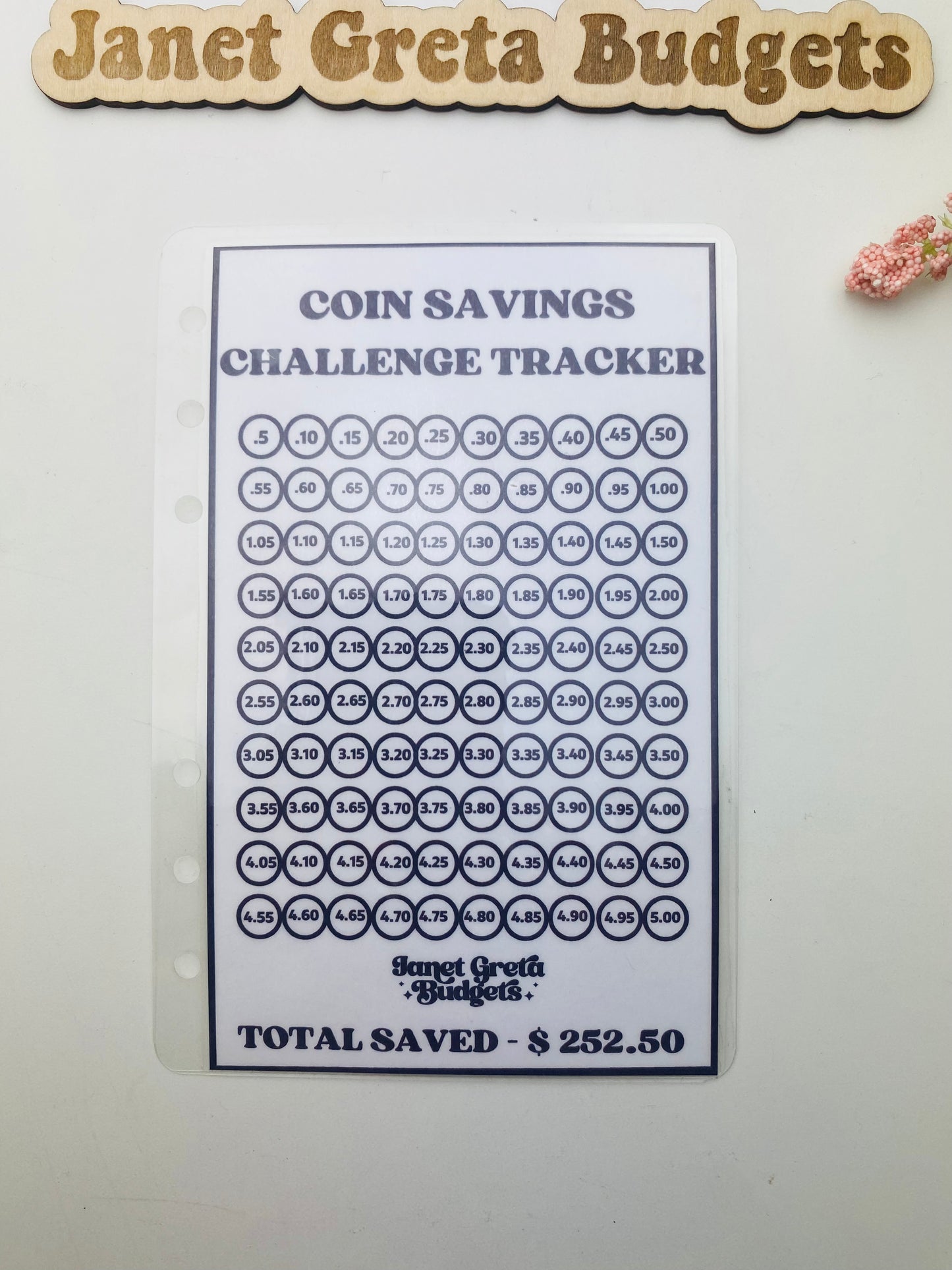 *NEW* Coin Savings Challenge