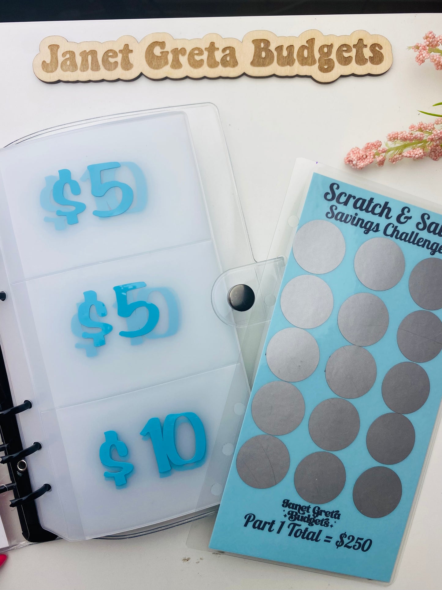 Summer Scratch & Save Binder