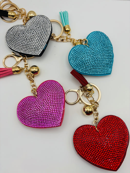 *NEW* Heart Keychains