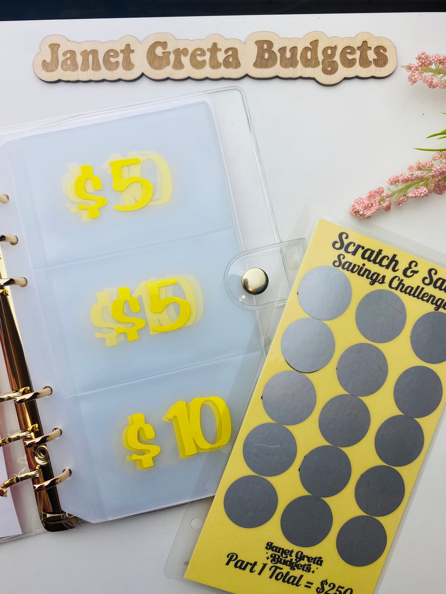 Summer Scratch & Save Binder