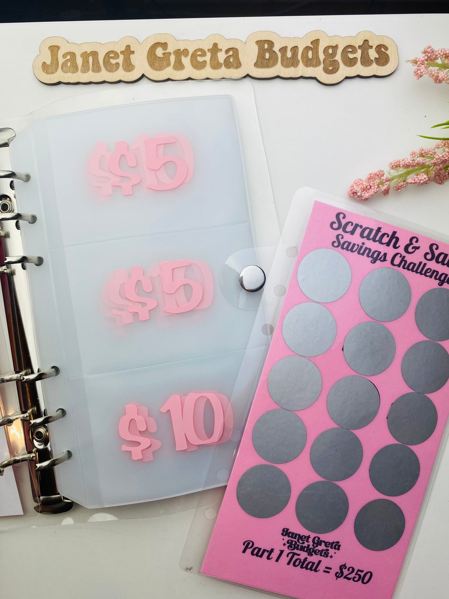 Summer Scratch & Save Binder