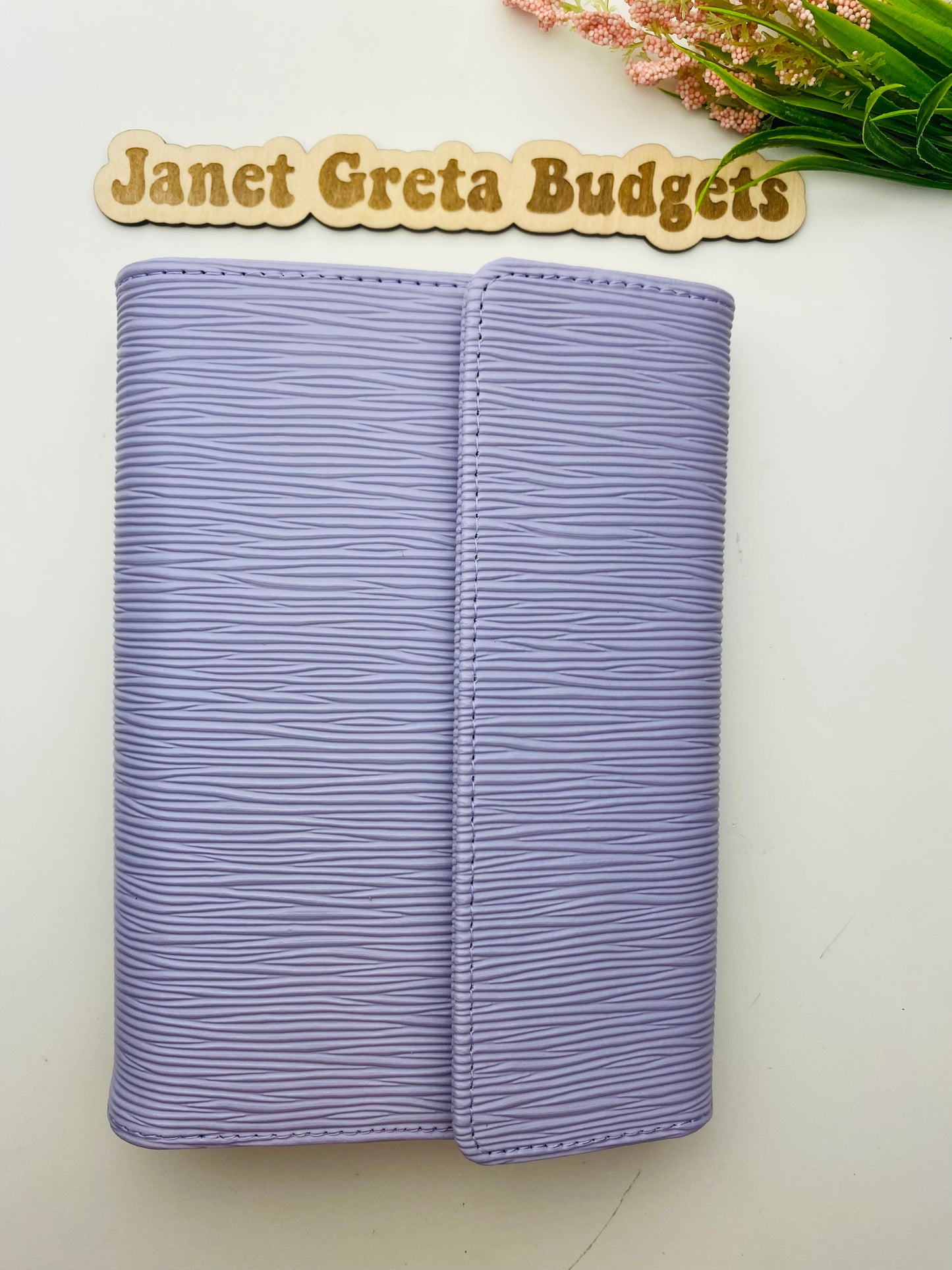 Grace Collection A6 Textured Budget Binder