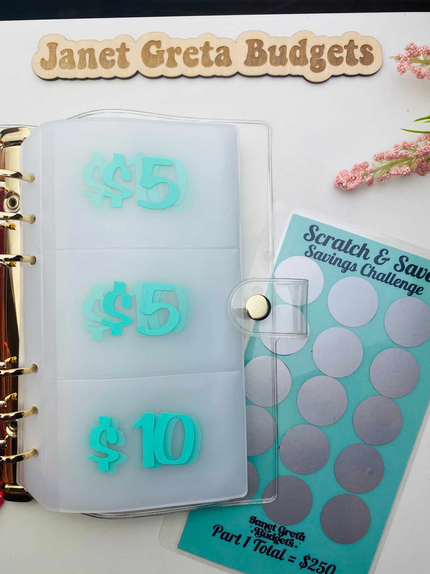 Summer Scratch & Save Binder