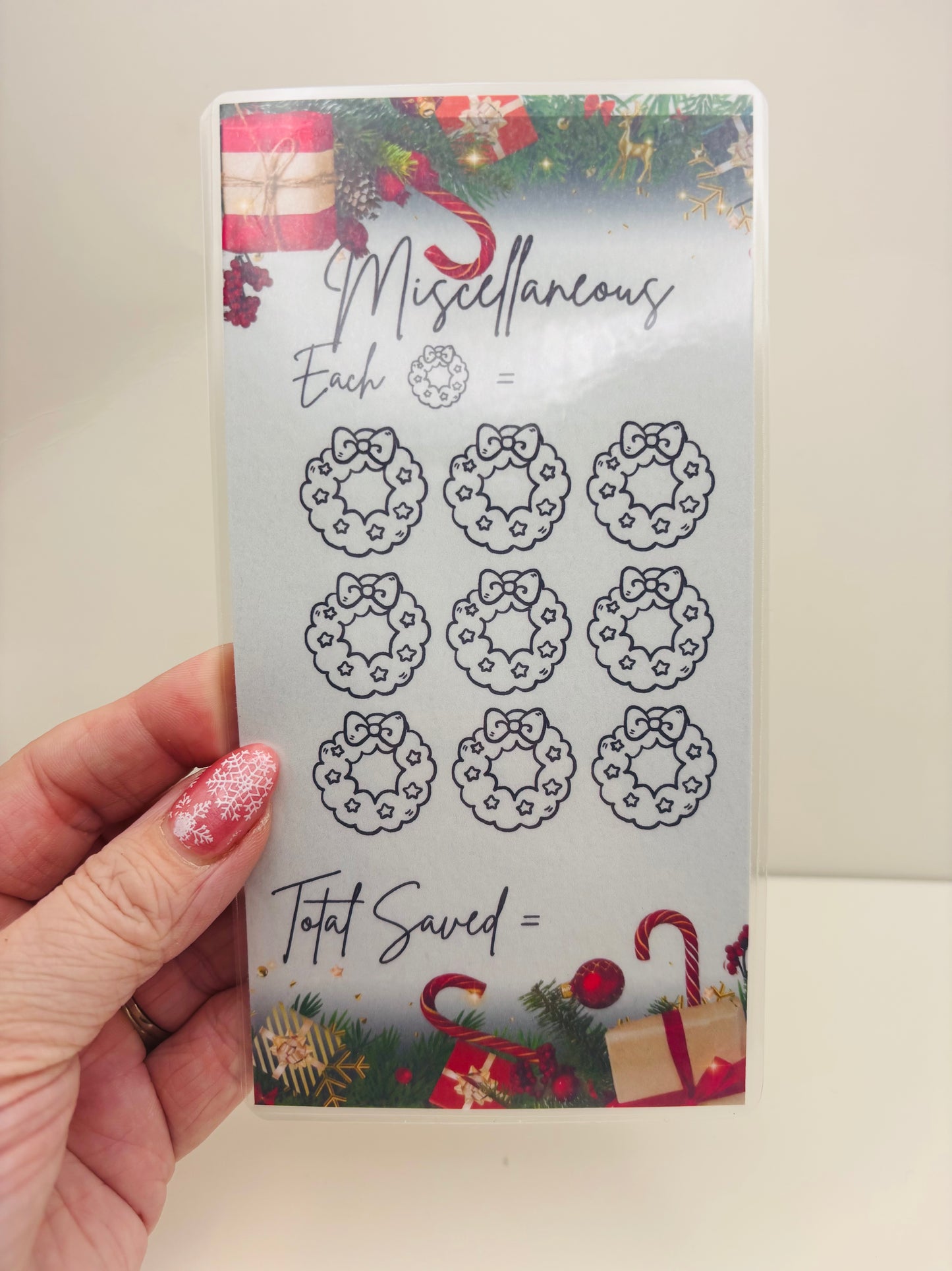 *NEW* Christmas Individual Savings Tracker