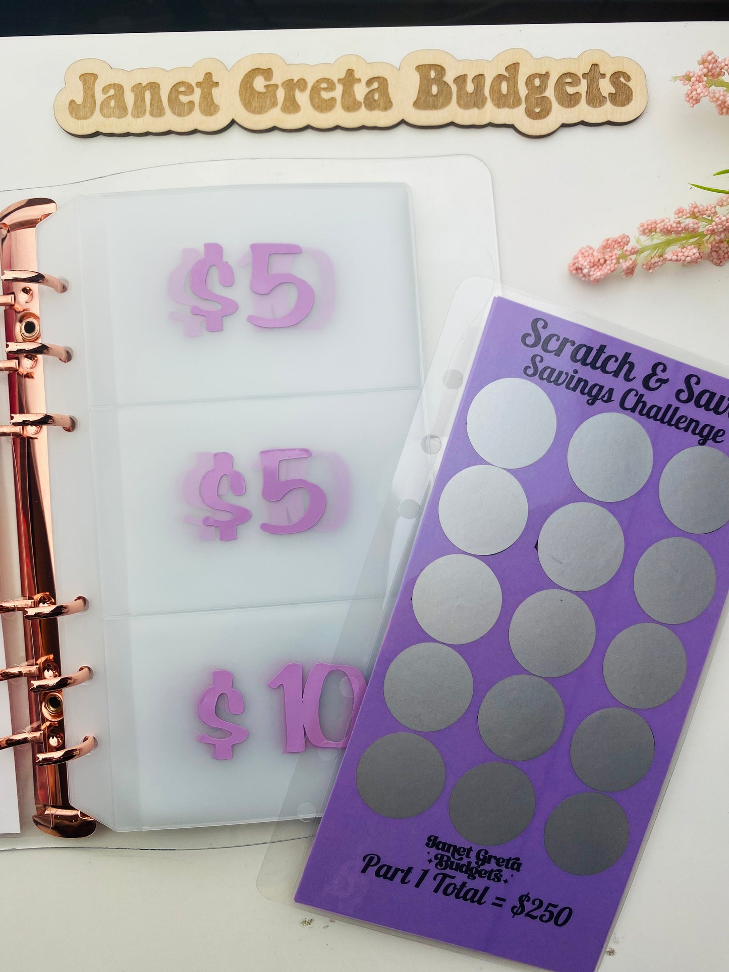 Summer Scratch & Save Binder