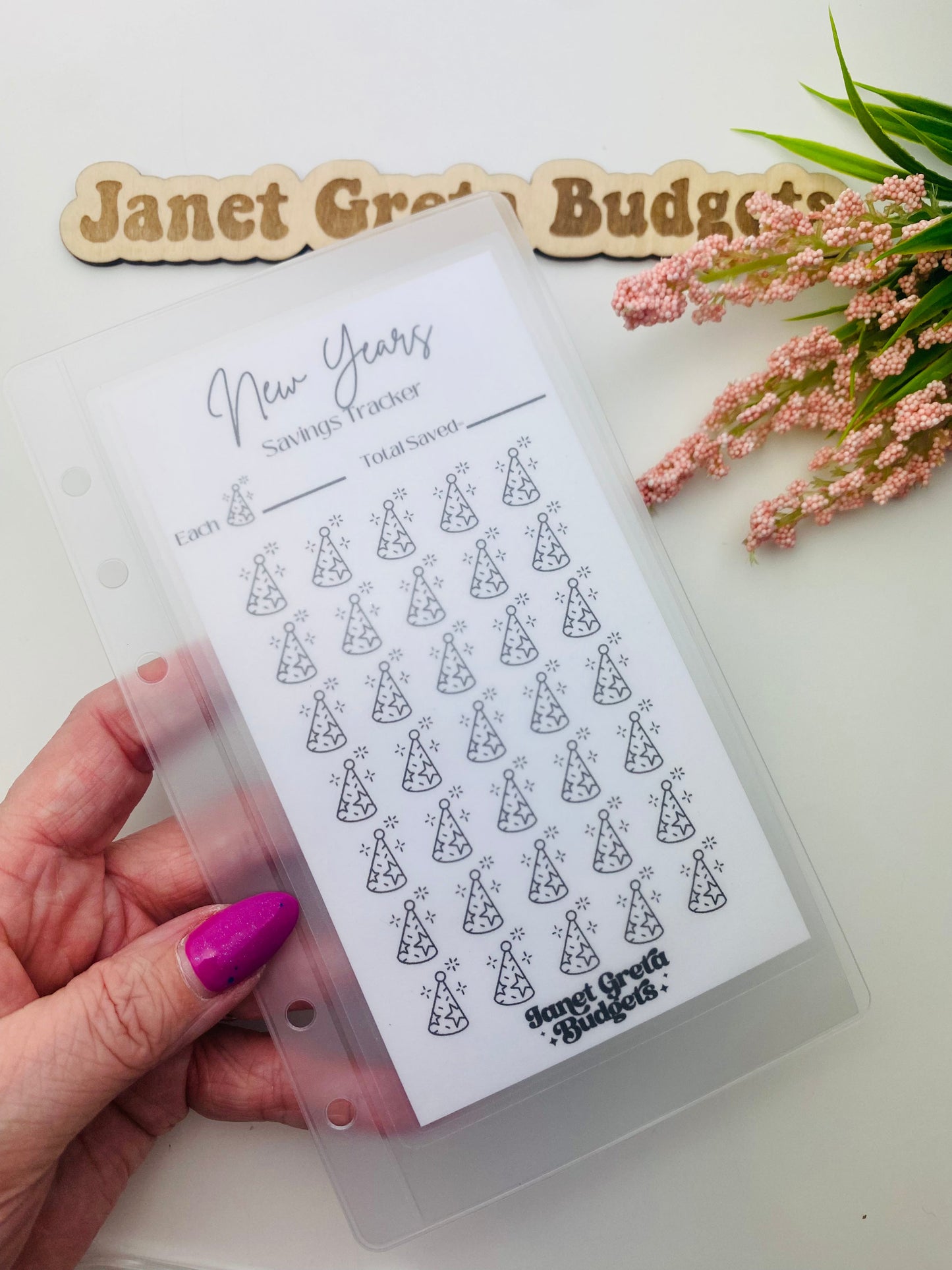 Janet Greta Budgets Savings Tracker