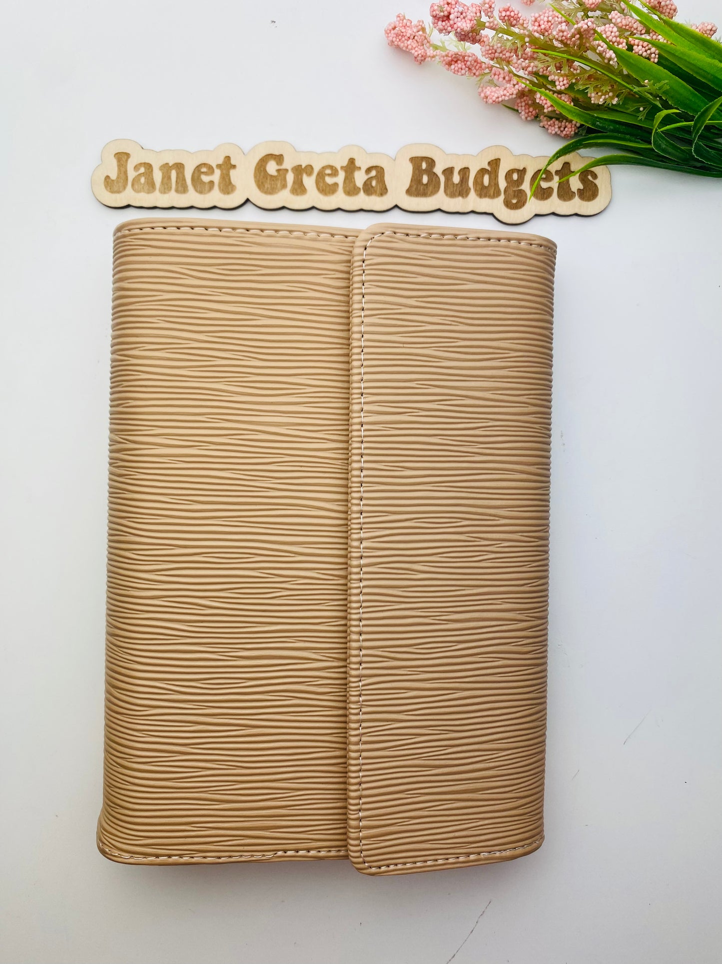 Grace Collection A6 Textured Budget Binder