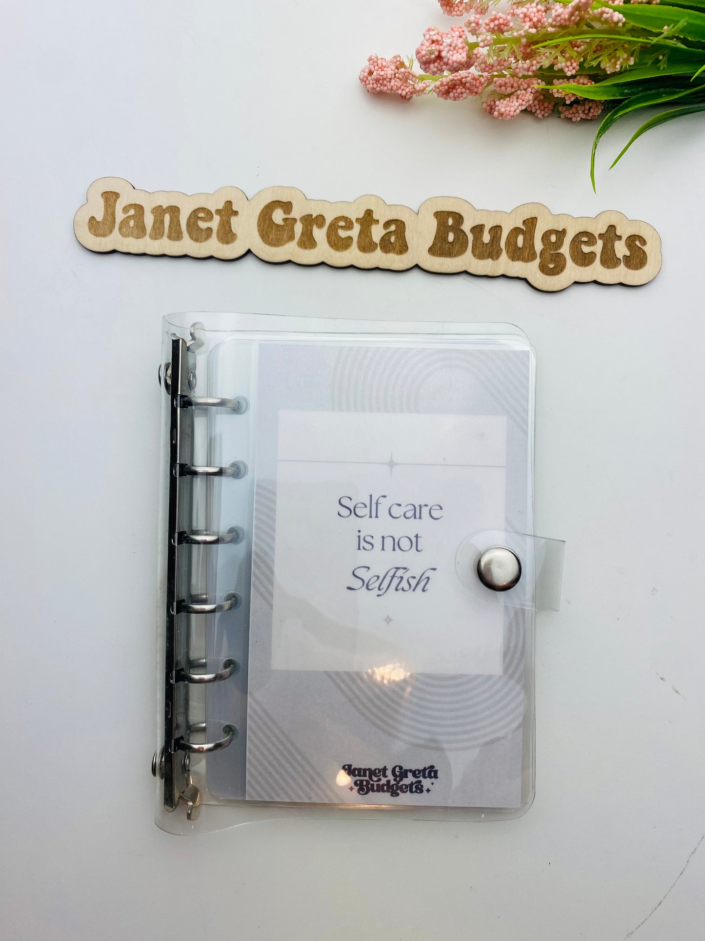 Self Care Mini Binder