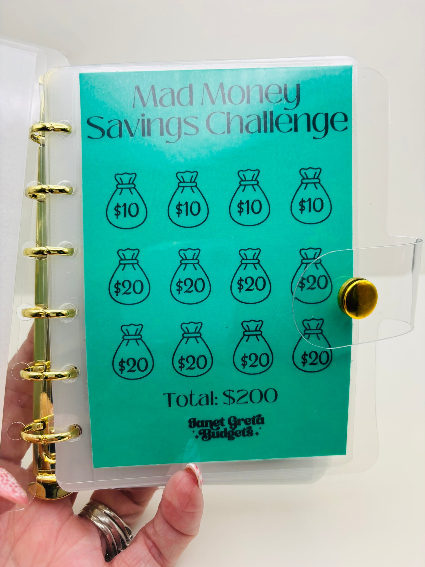 *NEW* Mad Money Mini Savings Challenge A7 Binder