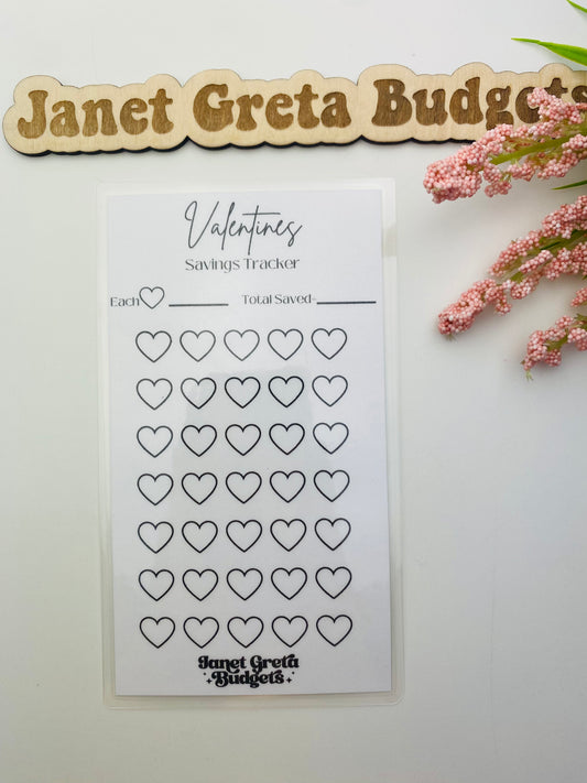 Valentine’s Day Savings Tracker