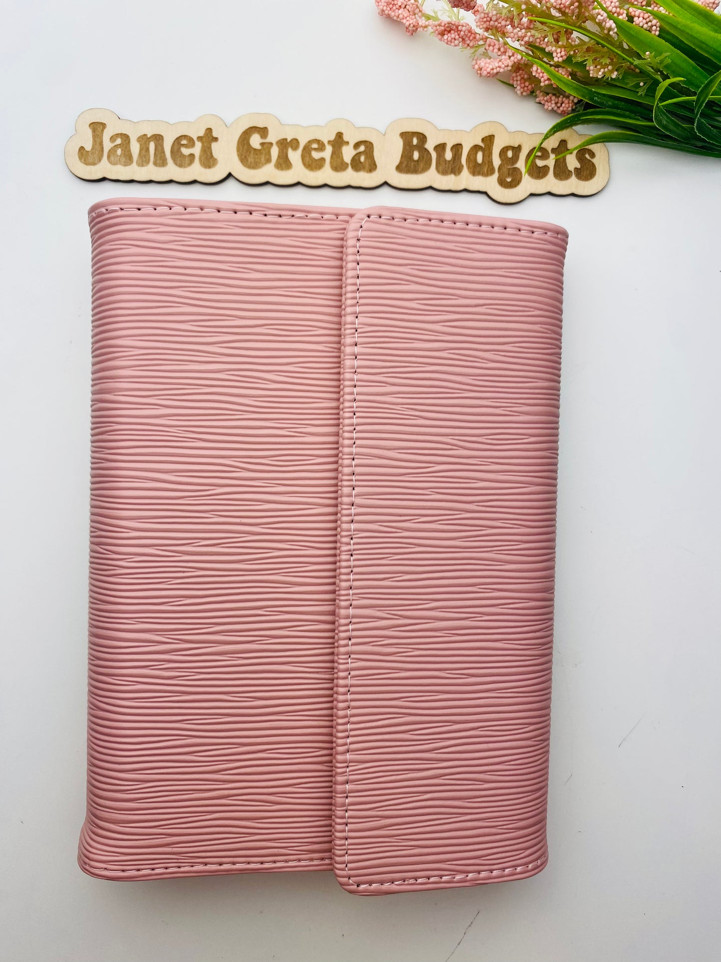 Grace Collection A6 Textured Budget Binder