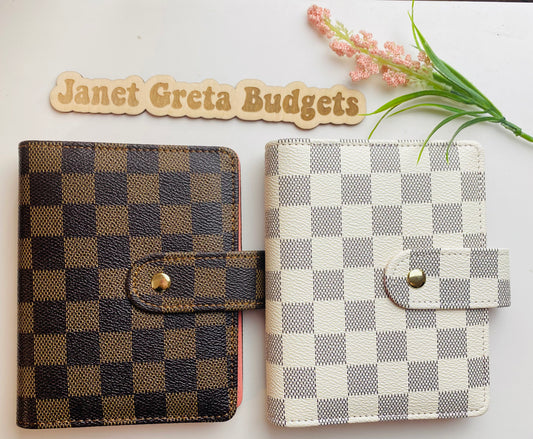 *NEW* Checkered A7 Budget Binder