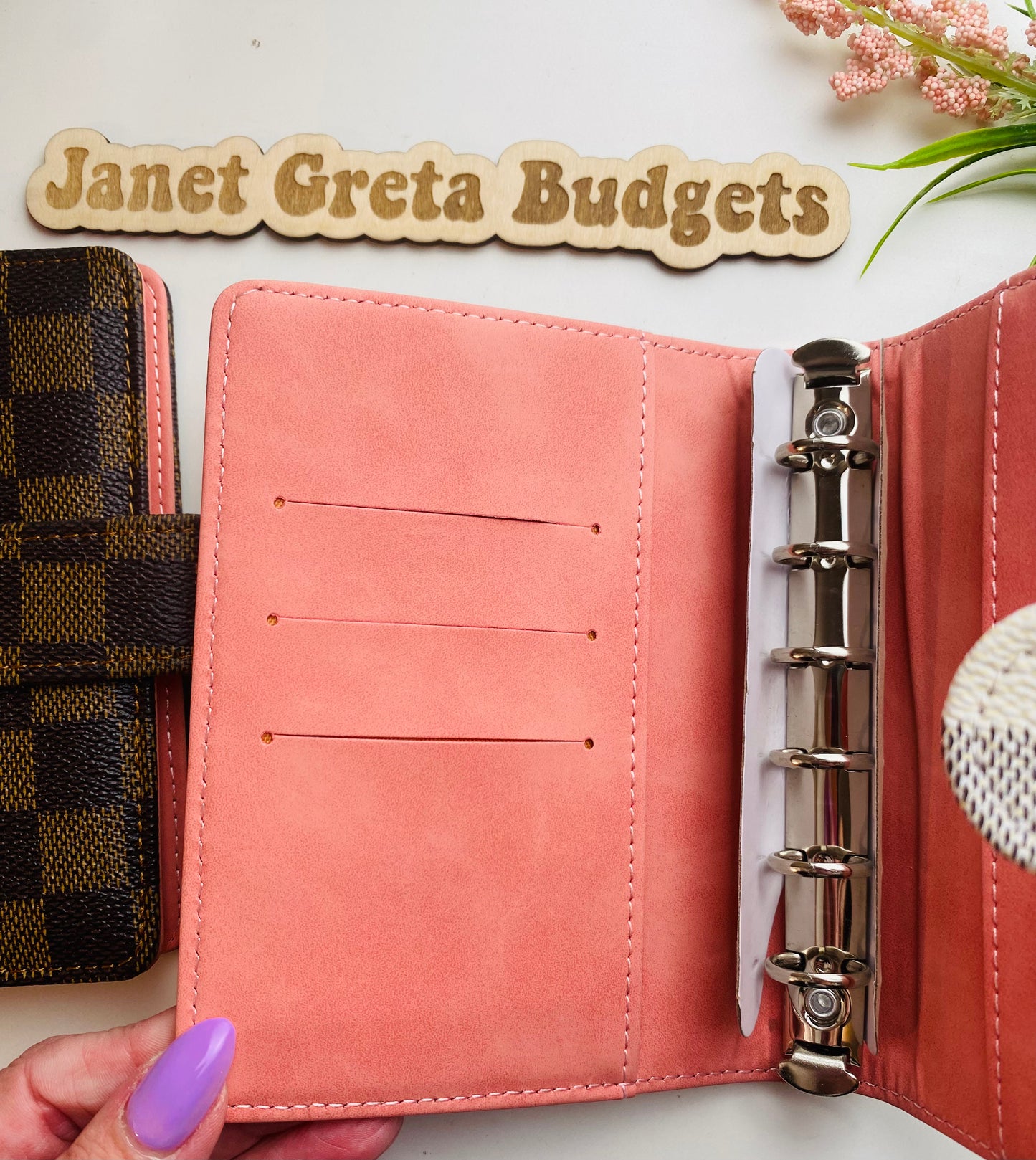 *NEW* Checkered A7 Budget Binder