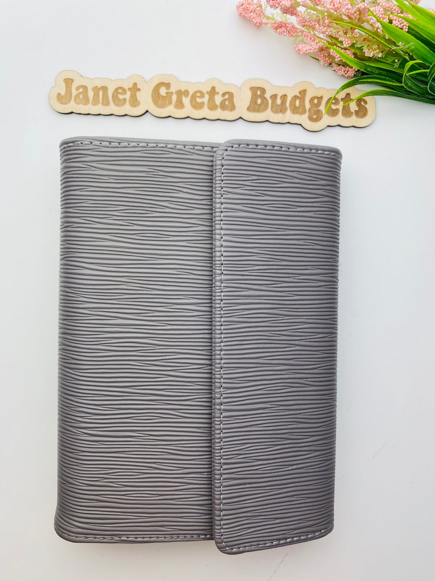 Grace Collection A6 Textured Budget Binder