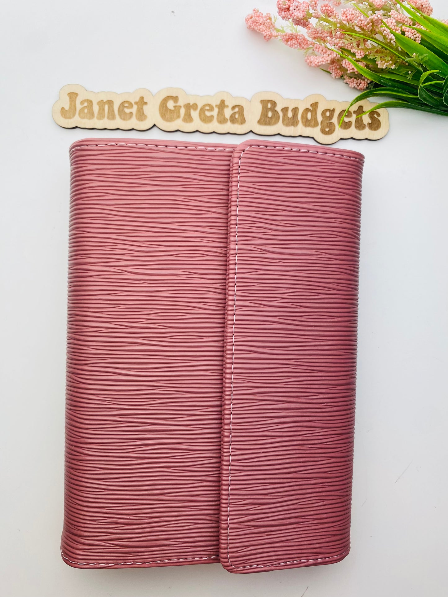 Grace Collection A6 Textured Budget Binder