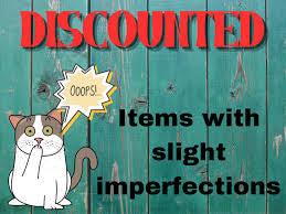 Discounted Items with Slight Imperfections