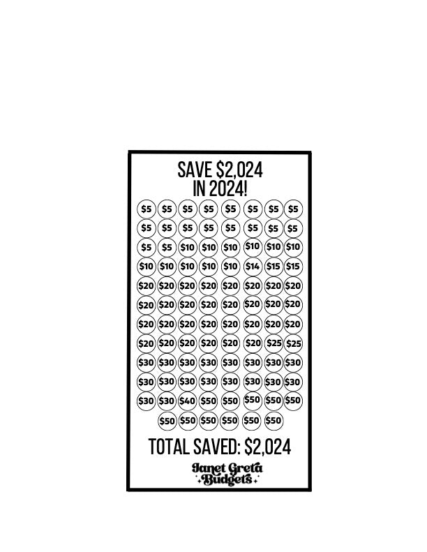 DOWNLOADABLE Save $2,024 in 2024