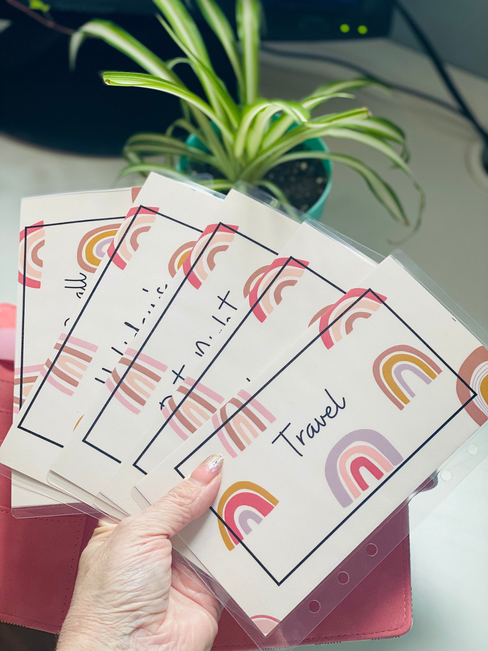 A6 Laminated Cash Budget Envelopes and Labels | Cash budget | Budget Planner | Saving Binder | Cash Stuffing | Cash Envelopes | Planner
