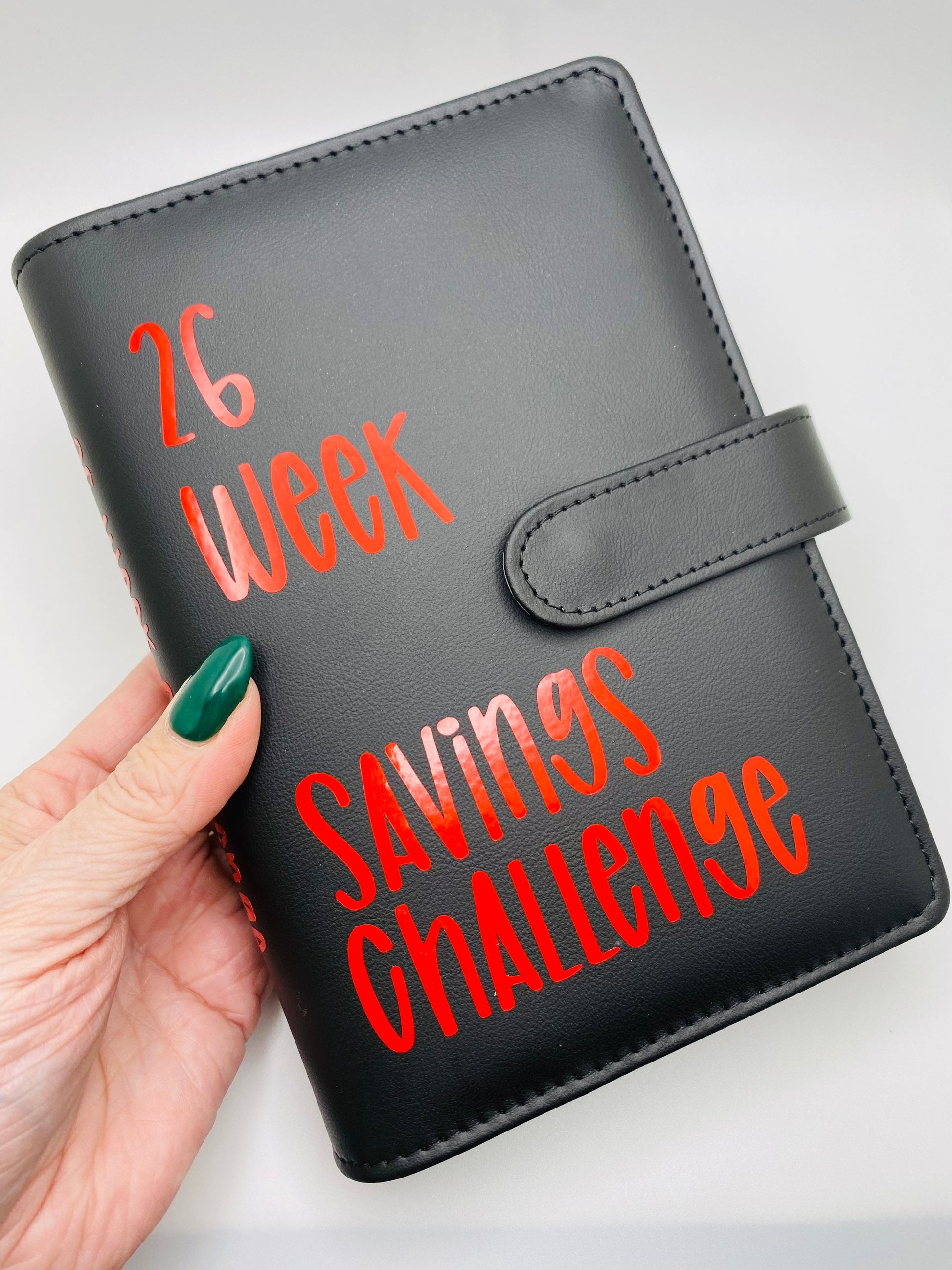 A6 Sized 52 Week Saving Challenge Budget Binder A6 Size Cash Budget Budget  Planner Saving Binder Cash Stuffing Cash Envelopes 