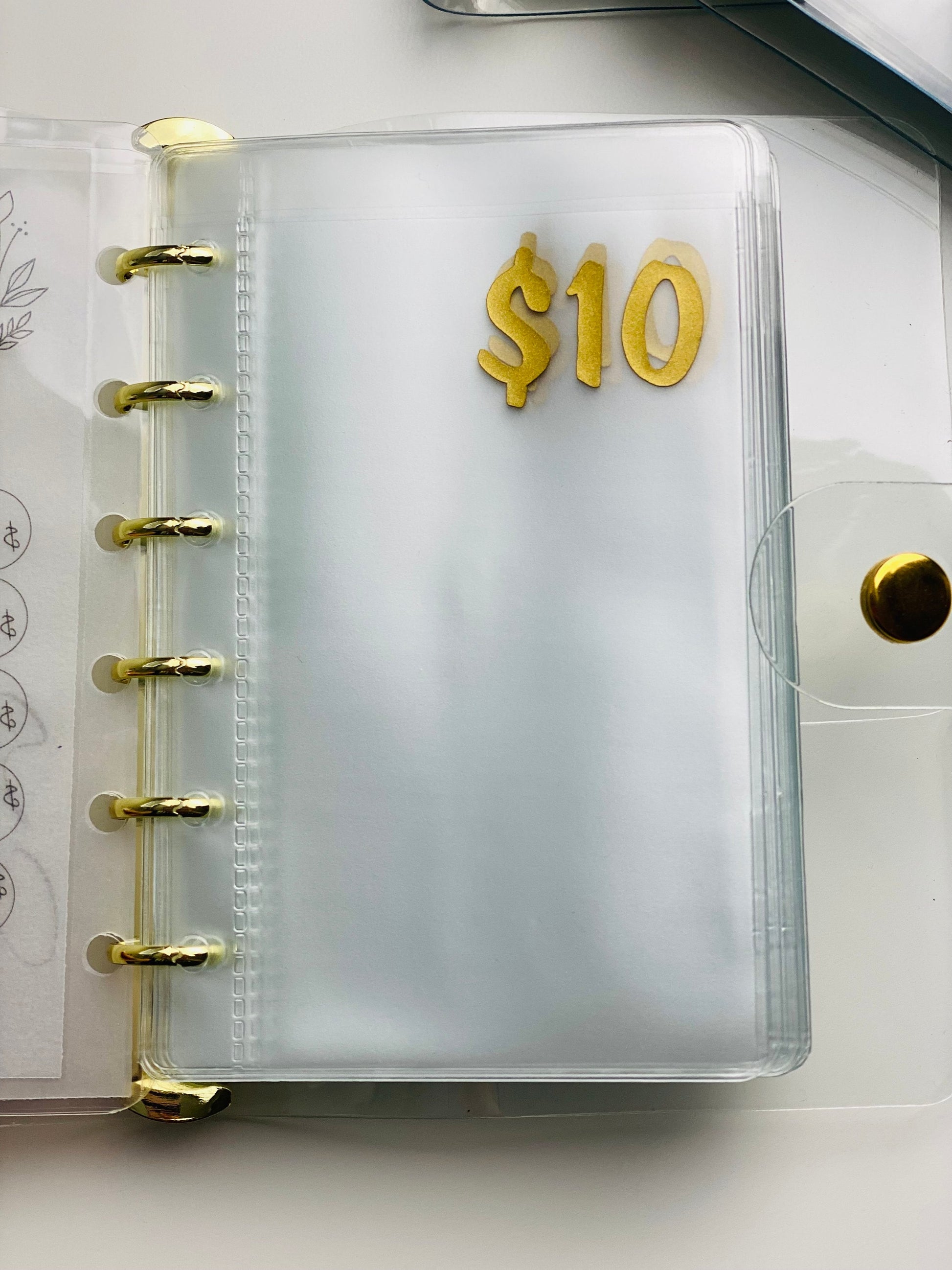 Minimalist Mini Savings Challenge A7 Binder | Savings challenge  | Cash budget | Budget | Saving Binder | Cash Stuffing | Cash Envelope